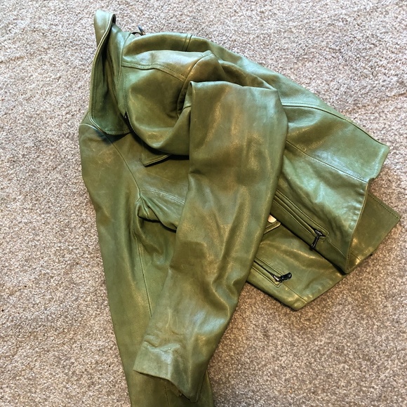 SOLD! Kelly Wearstler Asymmetrical lambskin Leather Jacket - Picture 13 of 16